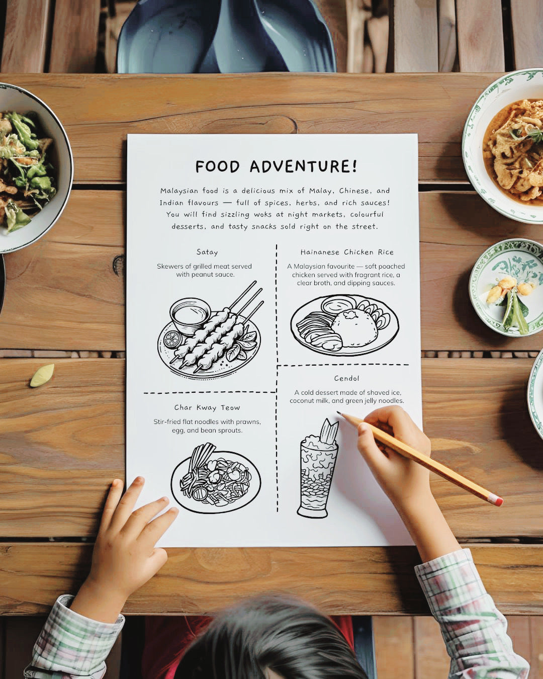 Malaysia Country Discovery Pack - PRINTABLE