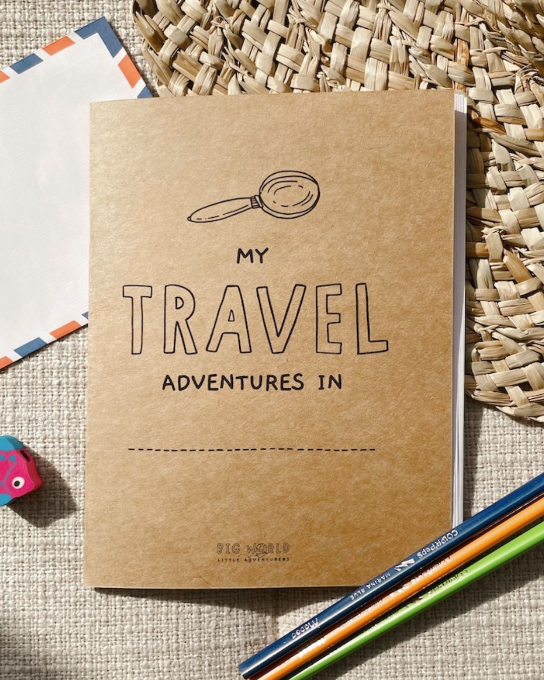 Big World Travel Journal: Discovery Edition - PRINTABLE