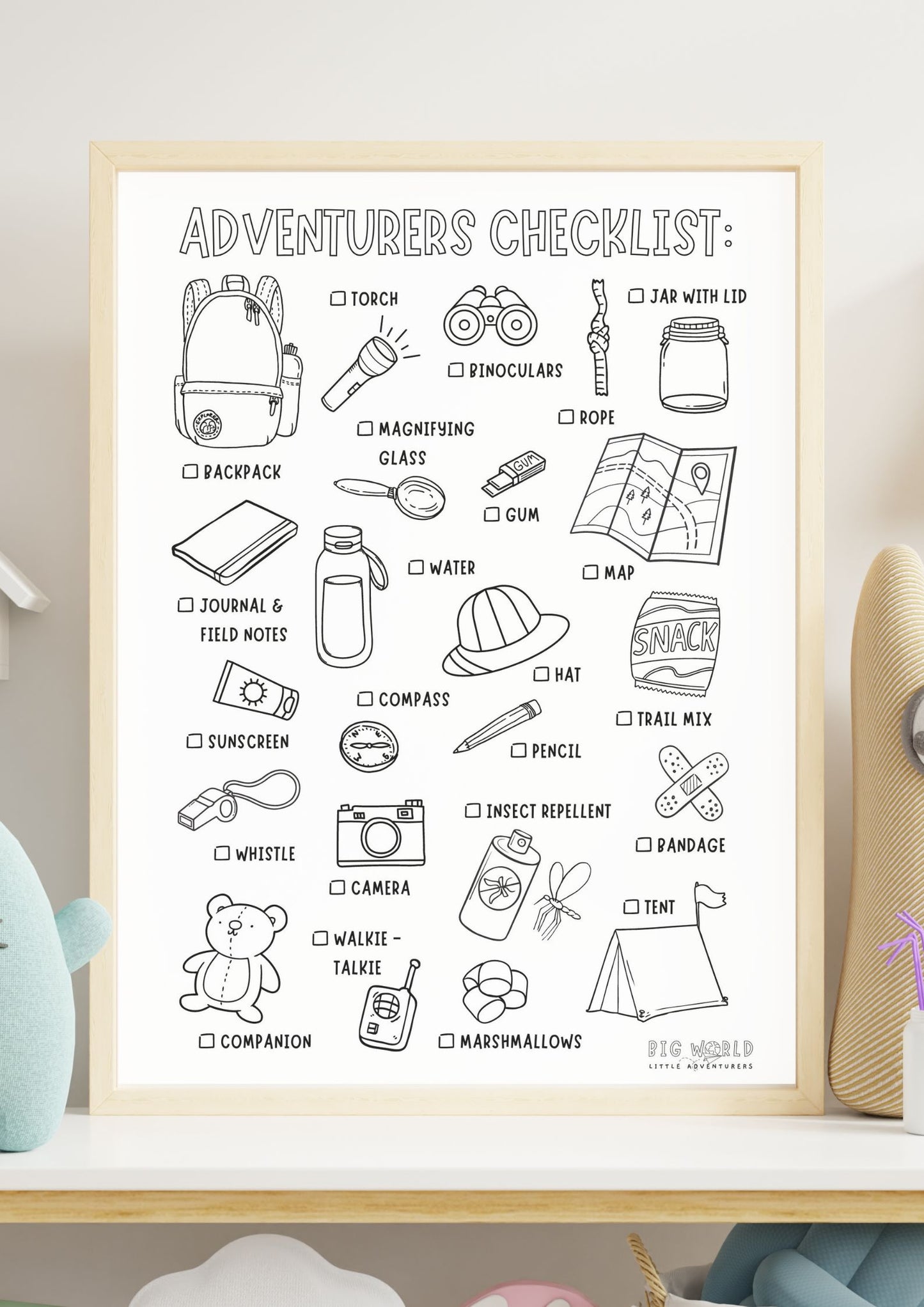 FREE ADVENTURER Posters - PRINTABLE