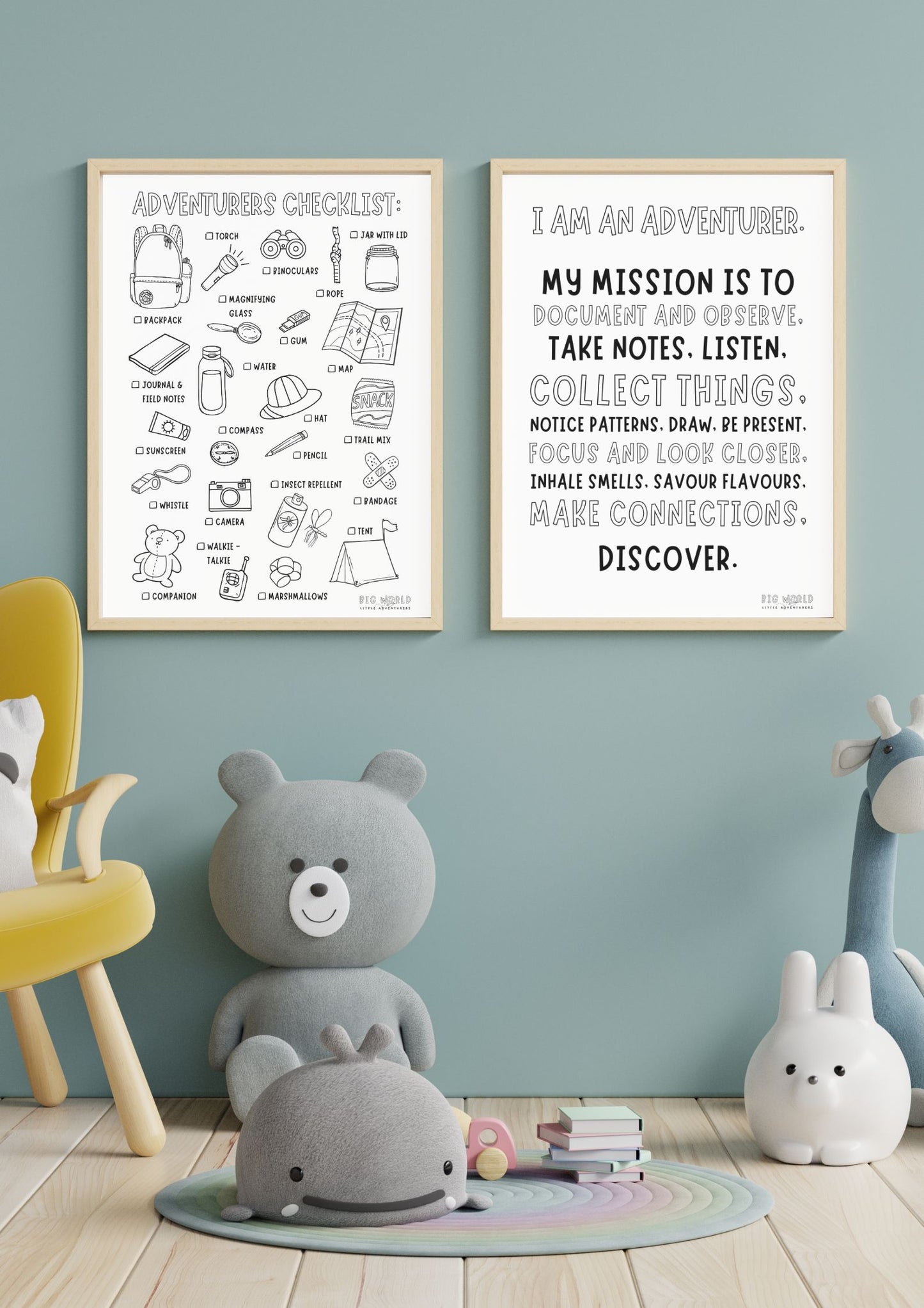 FREE ADVENTURER Posters - PRINTABLE