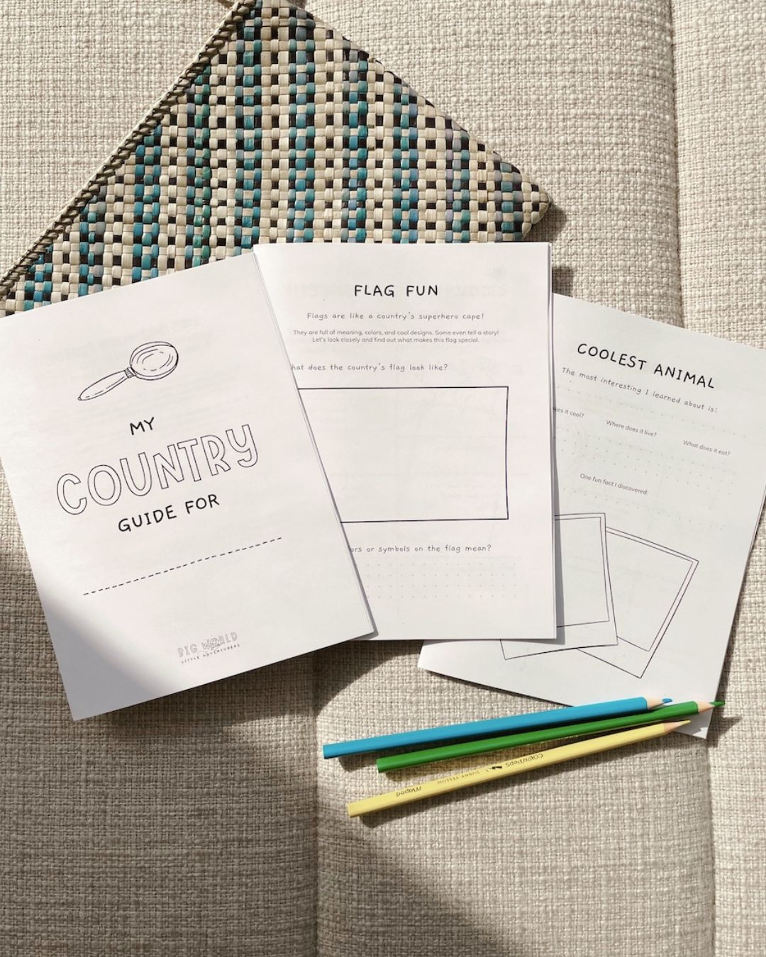 BWLA - My Country Guide To… Journal  - PRINTABLE