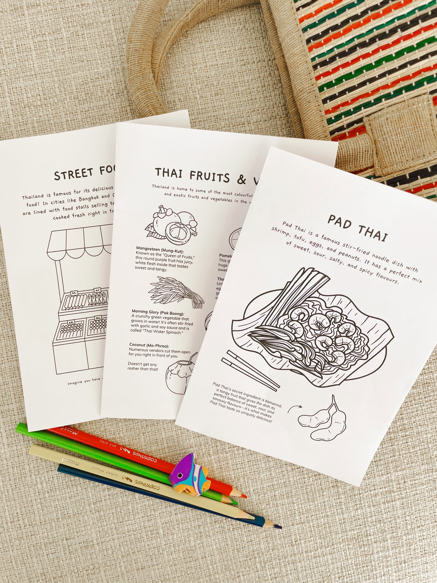 Thailand Country Discovery Pack  - PRINTABLE