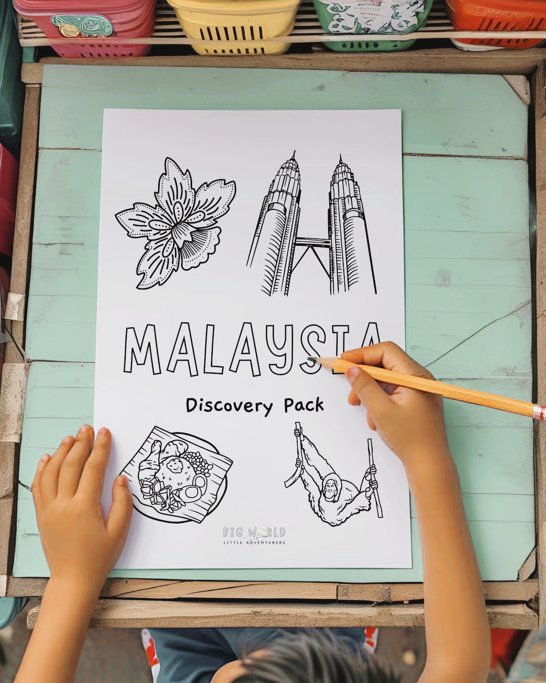 Malaysia Country Discovery Pack  - PRINTABLE