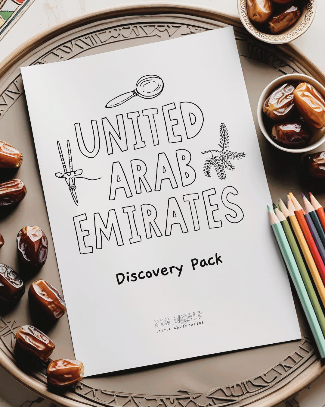 United Arab Emirates Country Discovery Pack  - PRINTABLE