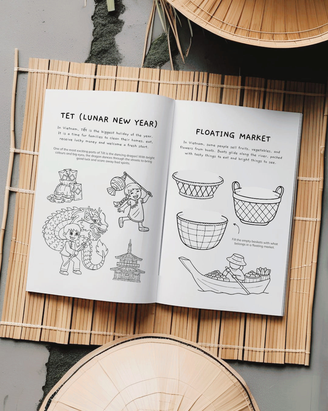 Vietnam Colouring Pages - PRINTABLE