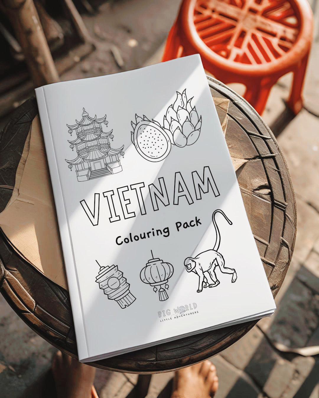 Vietnam Colouring Pages - PRINTABLE