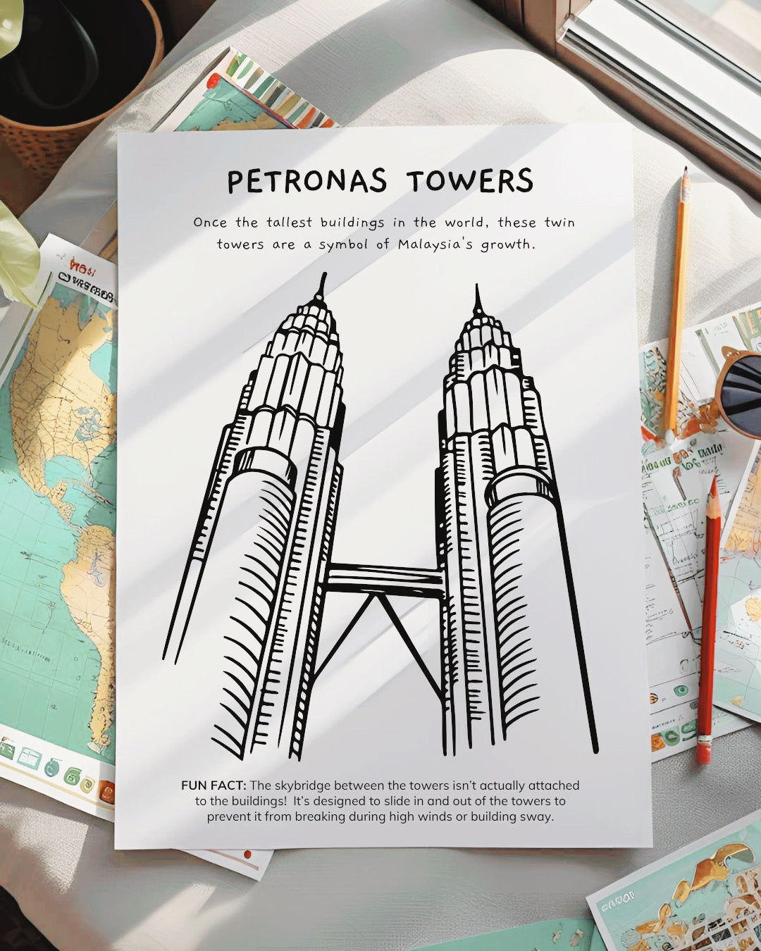 Malaysia Country Discovery Pack  - PRINTABLE