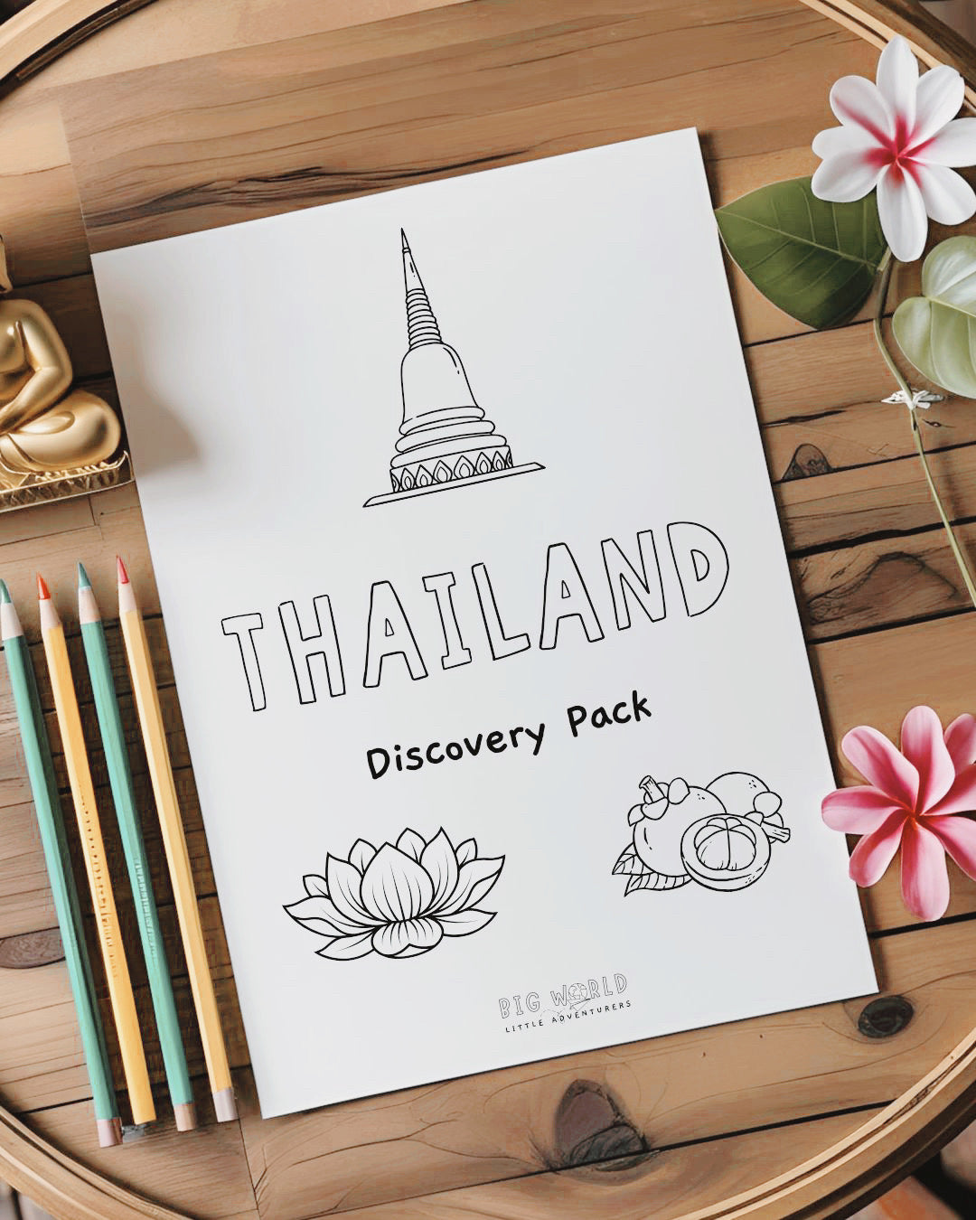 Thailand Country Discovery Pack  - PRINTABLE
